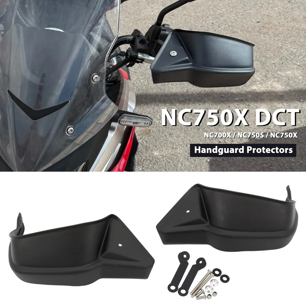 Protetor de mão para motocicleta, proteção de mão para para-brisa, para honda nc750x dct nc750s nc700x nc 750 x dct nc700 x nc750 s