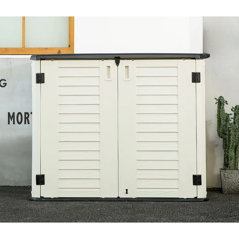 ตู้เก็บของกันน้ํา, ครัวเรือนกลางแจ้ง, กล่องเครื่องมือเบ็ดเตล็ดความจุขนาดใหญ่กลางแจ้ง