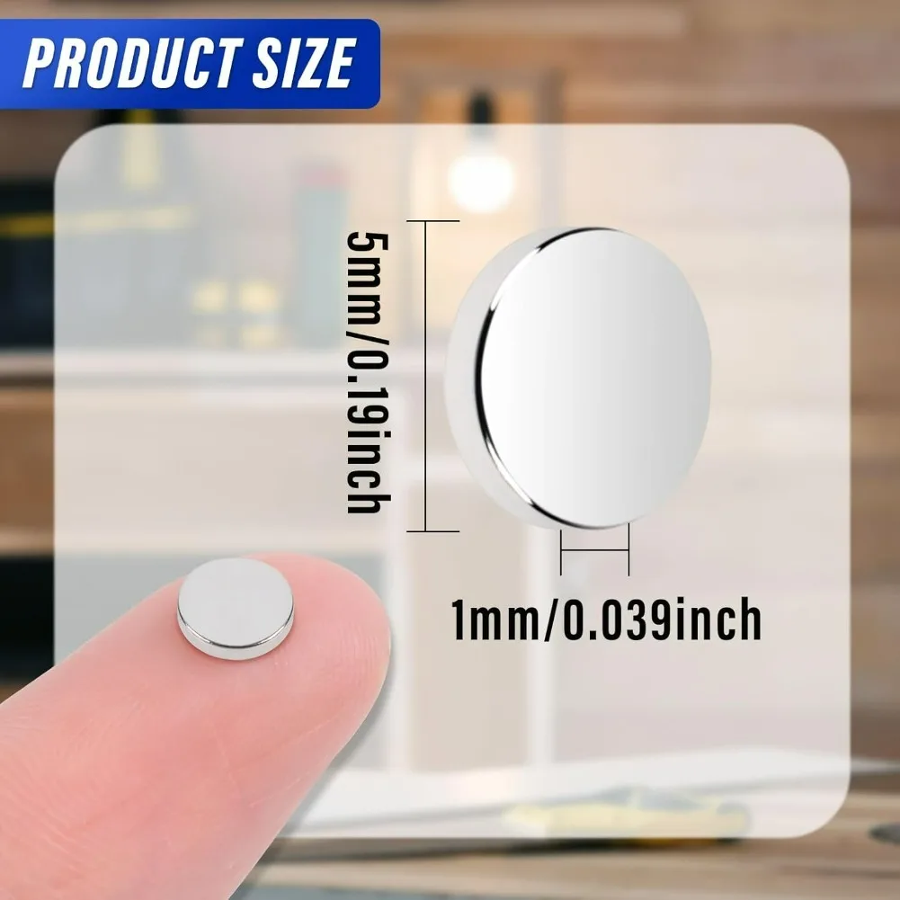 5mmx1mm Super Strong Round Neodymium Magnet Powerful Magnets N35 small Permanent Magnetic NdfeB Refrigerator Magnet 5x1