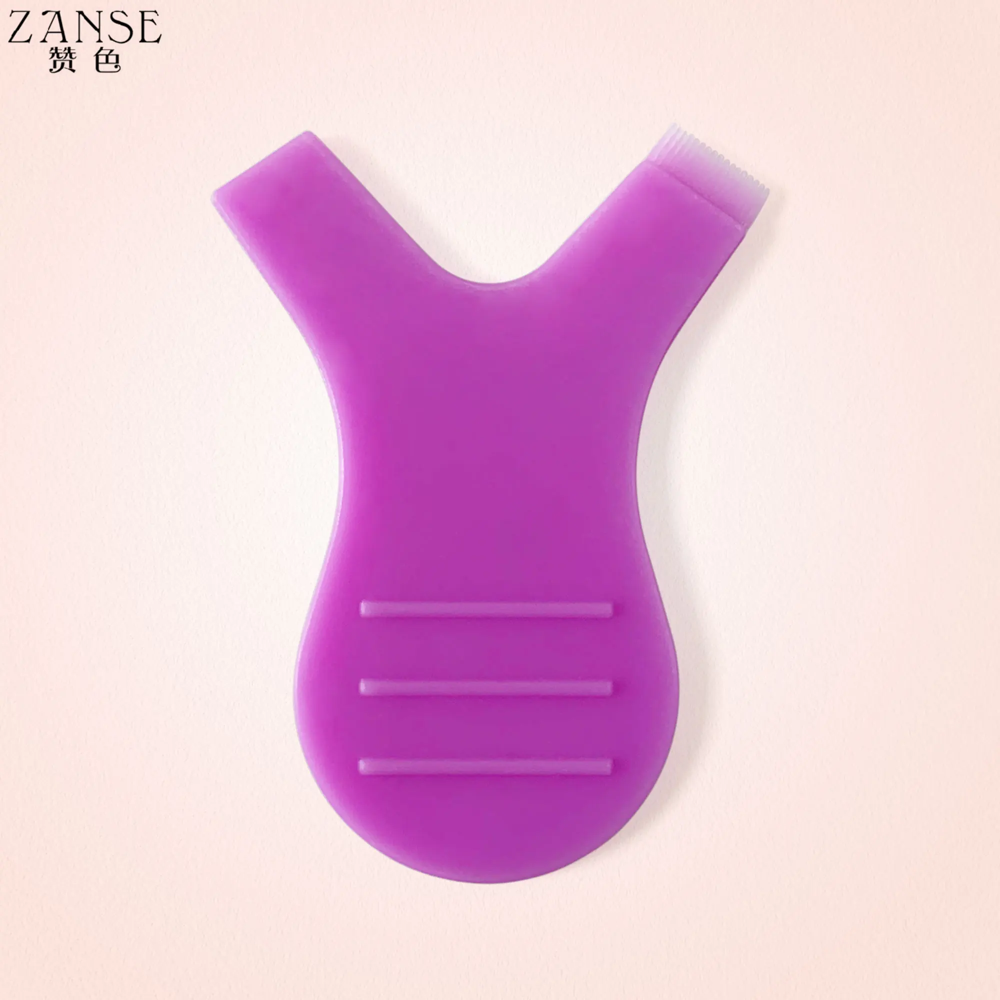 50 pçs pincéis de maquiagem cílios reutilizáveis plástico limpo pente y forma cílios levantamento modelador olho lash extensão perm cílios ferramentas