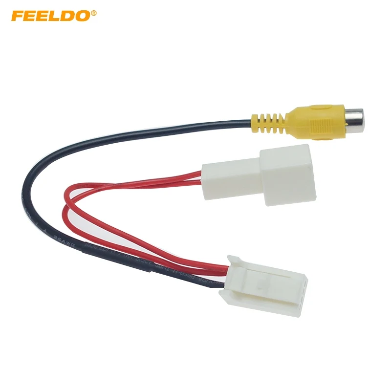 

FEELDO Car Rear Camera Video Plug Converter Cable Adapter For Dongfeng Fengguang 360/370 Parking Reverse Wiring