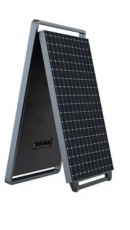 Outdoor Solar Power Portable Battery Powered Digital Signage Solar Panel LCD Board Android Advertising Screen Digital Poster