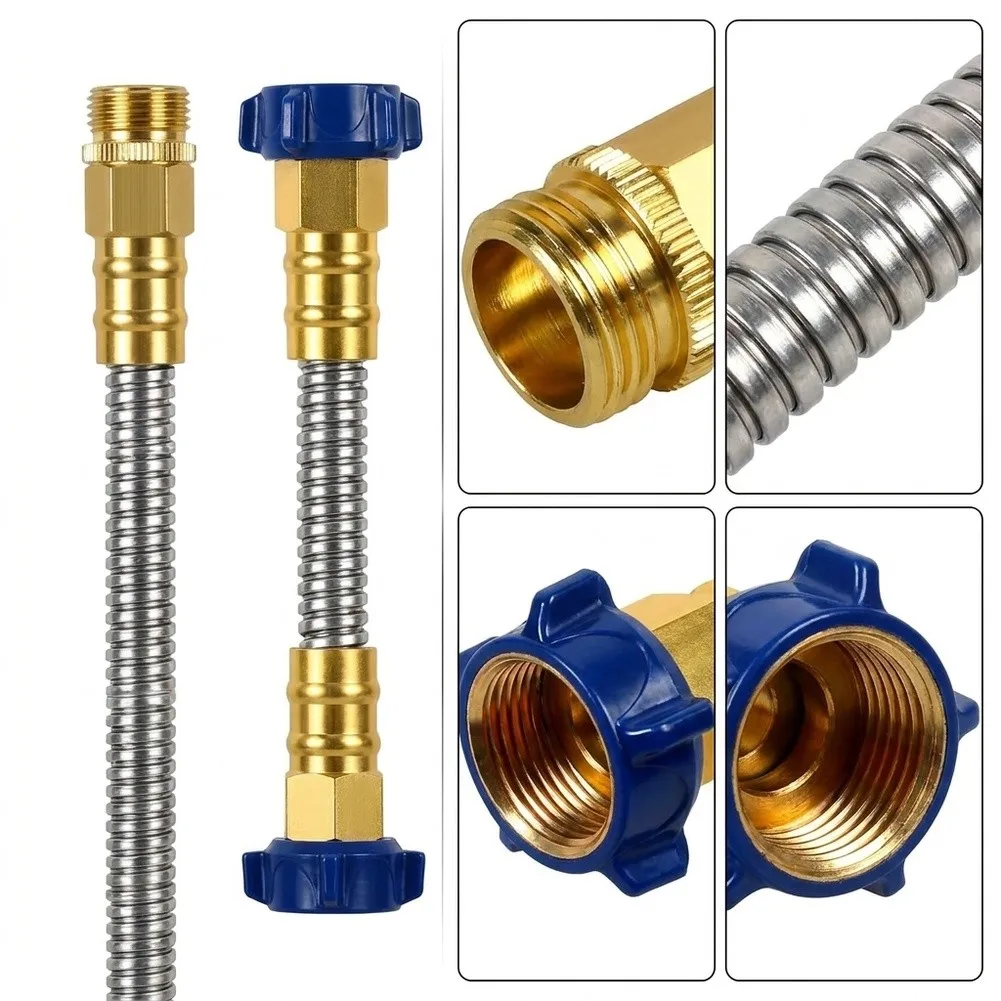 For Car Washing Hose Set with Aluminum-Copper Nozzle Compatible with 1FT 3FT 5FT 6FT 8FT 10FT 12FT 15FT Lengths