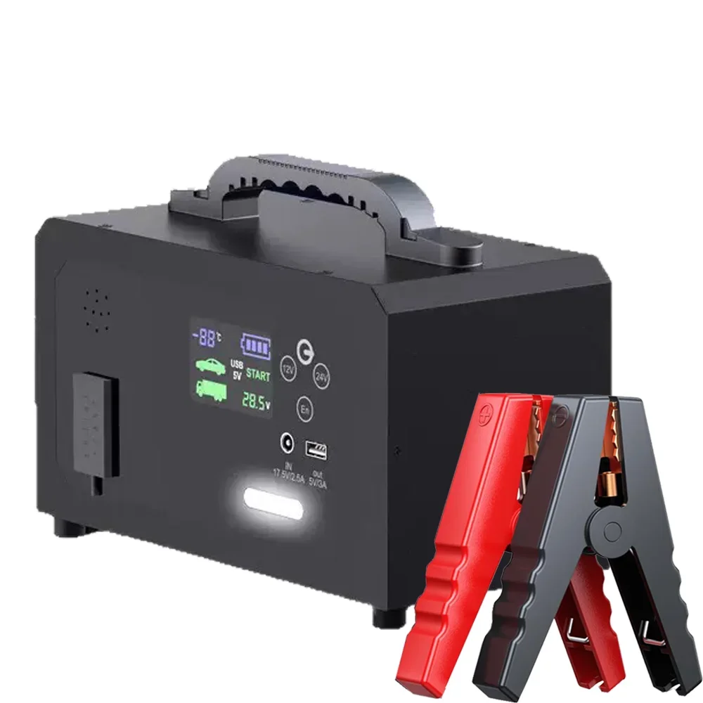 

12V/24V Car Jump Starter,6000A 6.6lbs Portable Jump Start 28000mAh Lithium Battery Booster For upto 20.L Gas 16L Diesel Engine