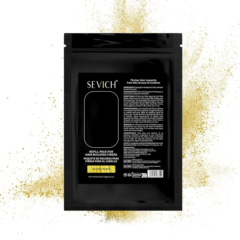 Unisex haarverdikkende vezels voor dicht haar Verdikkingspoeder 5 Second Instant Coverage Root Concealer Haarvezel Haarstyling