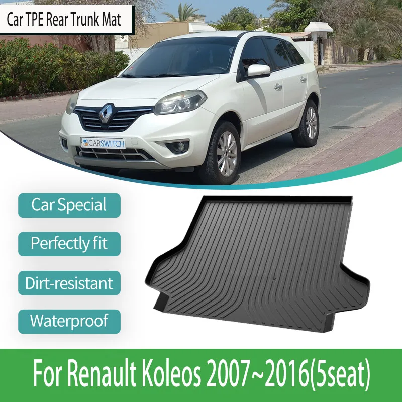 

Car Trunk Storage Pad For Renault Koleos HY Samsung QM5 2007~2016 Anti-Dirty Protection Cushion Auto Carpet Interior Accessories