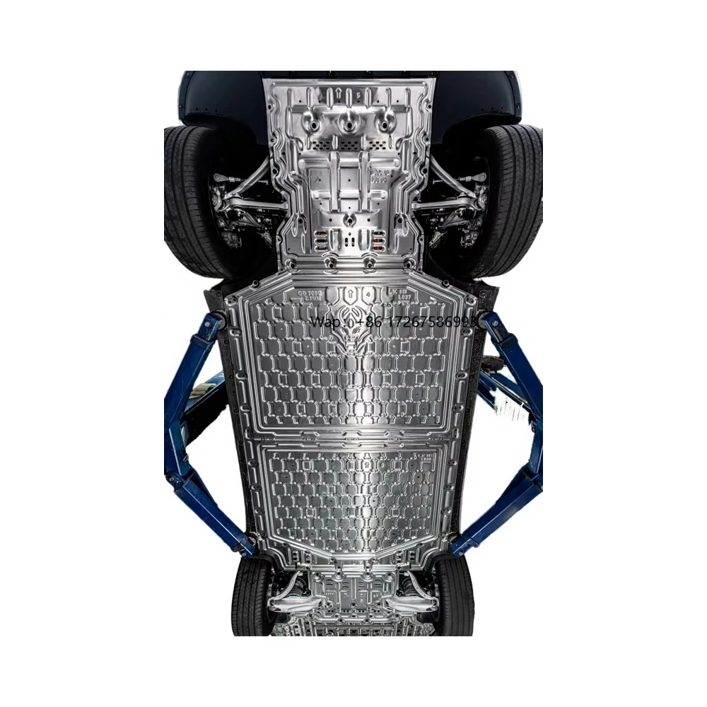 

Li Auto Accessories Engine Battery Cover Underbody Protection Skid Plates Fit for Lixiang I8 6 7 8 9 Mega One Alu Alloy 2.5 mm