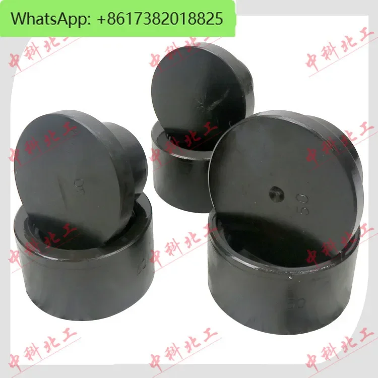 Composite steel pipe bonding strength test device fixture, standard plastic-lined composite steel pipe bonding fixture