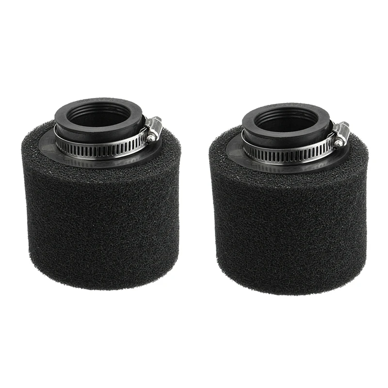 

2X Black 38Mm Double Foam Air Filter Pod 110/125/150Cc Pit Dirt Bike Quad Atv Buggy