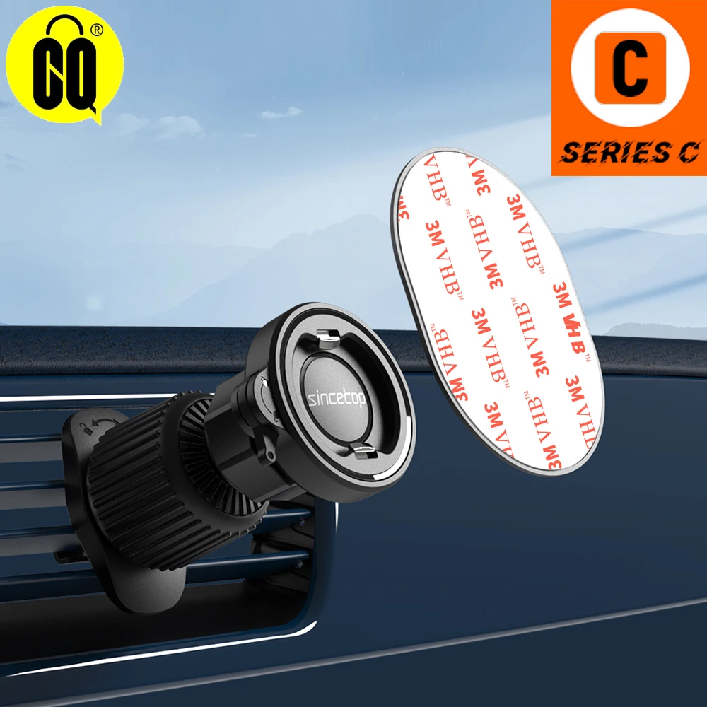 

Автомобильное крепление для телефона. Автомобильный держатель с вентиляционным отверстием, совместимый с большими телефонами и толстыми чехлами — идеально подходит для iPhone 16 Pro Max/Huawei/Xiaomi/Samsung