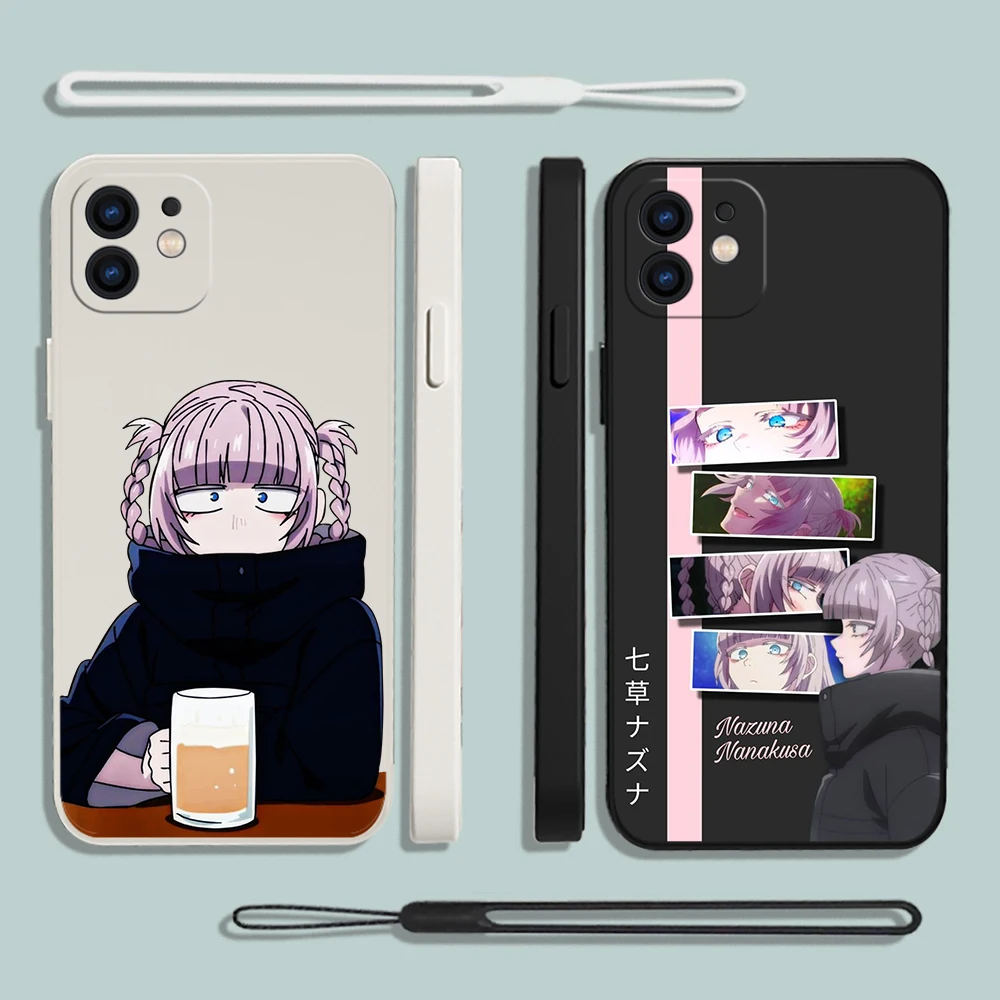 Yofukashi no Uta Phone Case For Xiaomi Redmi Note 12 12S 12C 10 10C 10A 10T 9 9T 9A 11 11S 11T Pro Plus 4G 5G Soft Tpu Cover