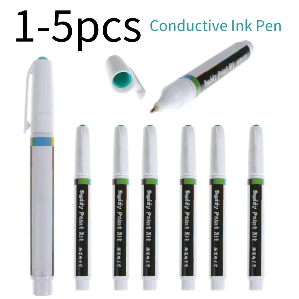 

Conductive Ink Pen DIY Electronic Circuit Draw Instantly Magical Pen Conductive Paint Pen for Student Kids Education Gifts