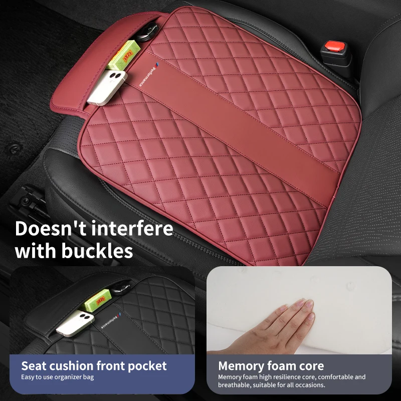 Автомобильная подушка-усилитель для сиденья, Алмазная решетка для BMW E46, E90, E60, F10, E39, F30, E36, F20, E87, E90, E70, E91, E30, G30, E53, G20