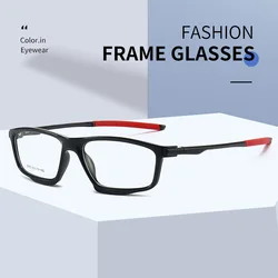 Xbora TR90 Eyewear Outdoor Sports Rectangle Frame Myopia Prescription Cycling Eyeglasses Hot Men Sport Glasses Frames 5852