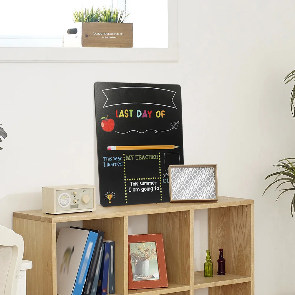 Targa per foto di laurea Targa in legno per il primo giorno della scuola Bollettino per la decorazione della scuola materna in età prescolare