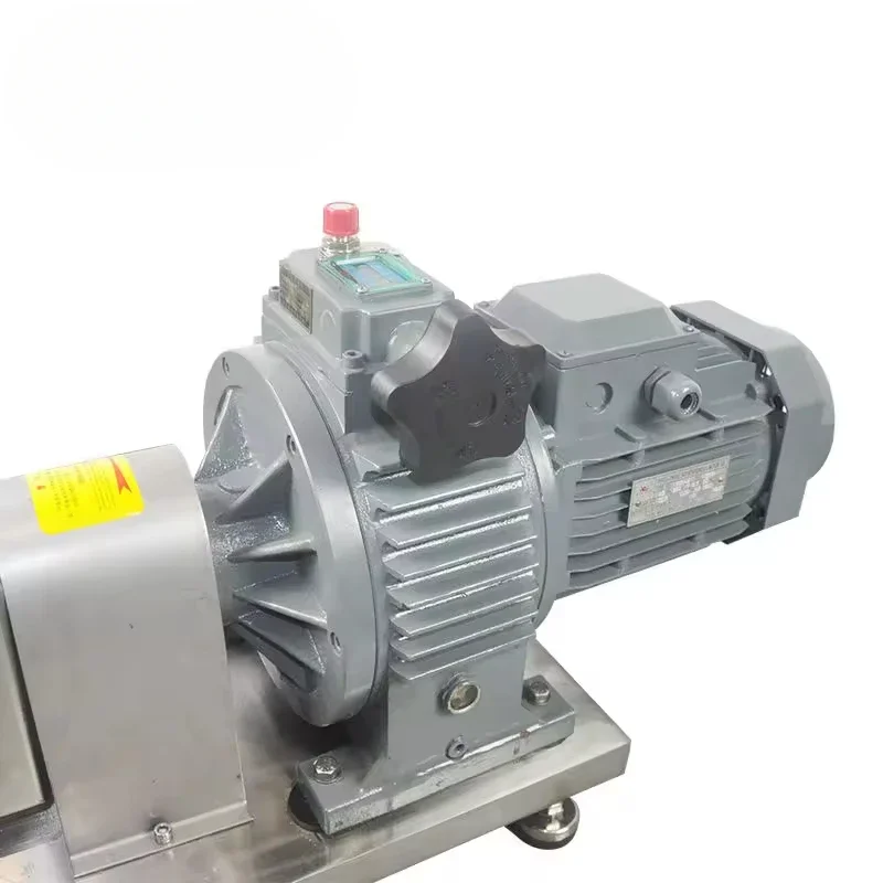 2026 -Made in China receives rave reviews: Stainless steel cam rubber rotary cam pump, cream delivery gear pump with insulation.