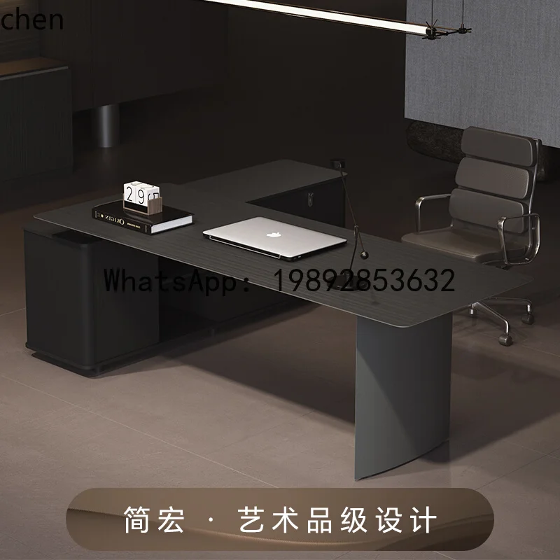 A1 Minimalist Executive Desk Manager Desk President Light Luxury Premium Computer