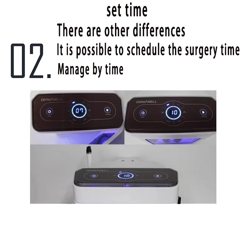 Dispositivo per l'iniezione di ossigeno con aspirazione di punti neri a bolle piccole, dispositivo di rilevamento della gestione della pelle a bolle piccole di ossigeno a idrogeno