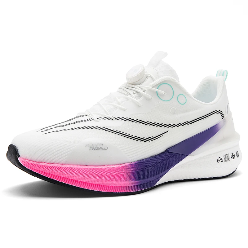 

Профессиональные беговые кроссовки с амортизацией и защитой от скольжения для марафона, тренировок на открытом воздухе, соревнований, прочные, для мужчин и женщин, удобные для ног, спортивные