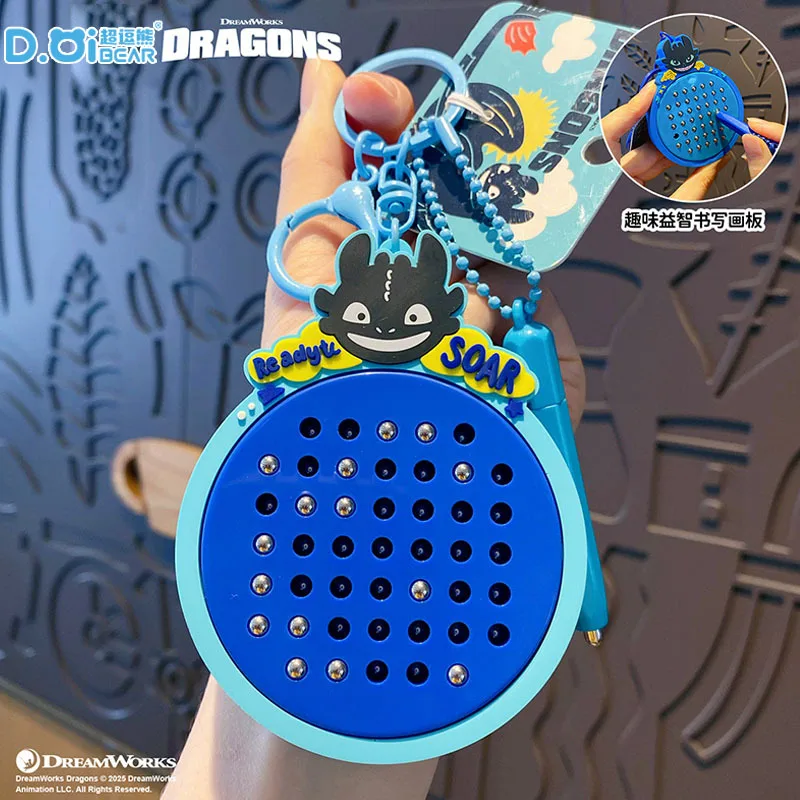 التنين ترويض خبير الكمبيوتر قلادة الكرتون Kawaii اليد مكرنك صفحة آلة التقليب سلسلة قلادة حقيبة ظهر الطالب قلادة