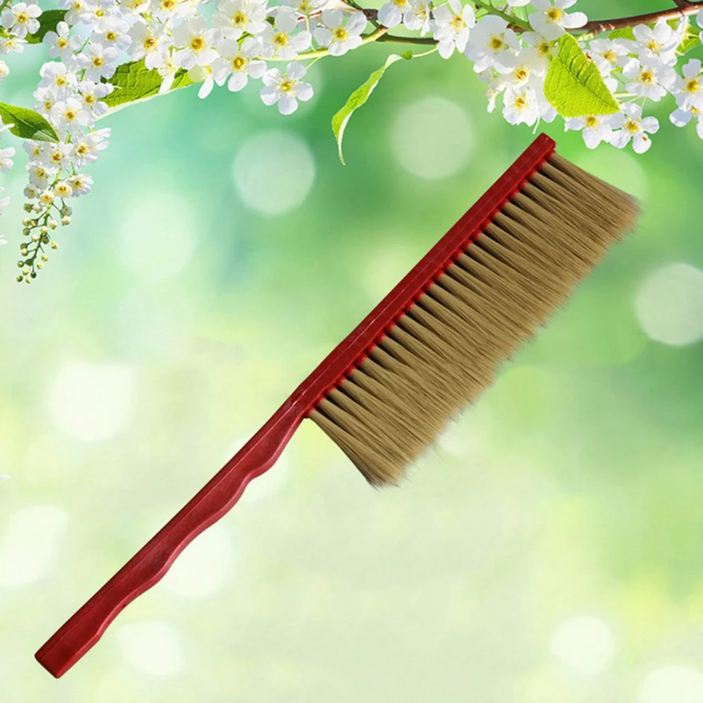 Bee Sweep Brush Long Handle Professional Reusable Washable Brushes Outdoor Yard Beekeeping Tool As shown As shown