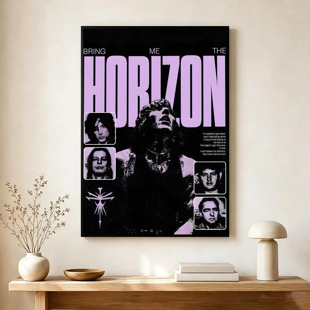 Rock Band B-Bring Me The Horizon Poster Wall Art Print Decorative Mural Home Decor Gift Unframed