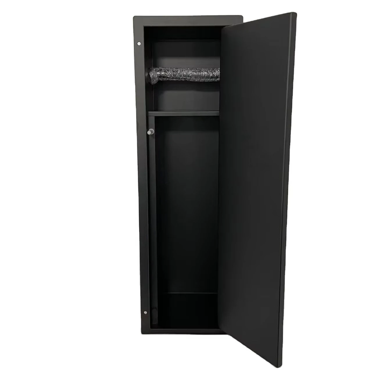 Fully Concealed SUS304 Recessed Single Door Niche, Bathroom Tissue & Toilet Brush Holder