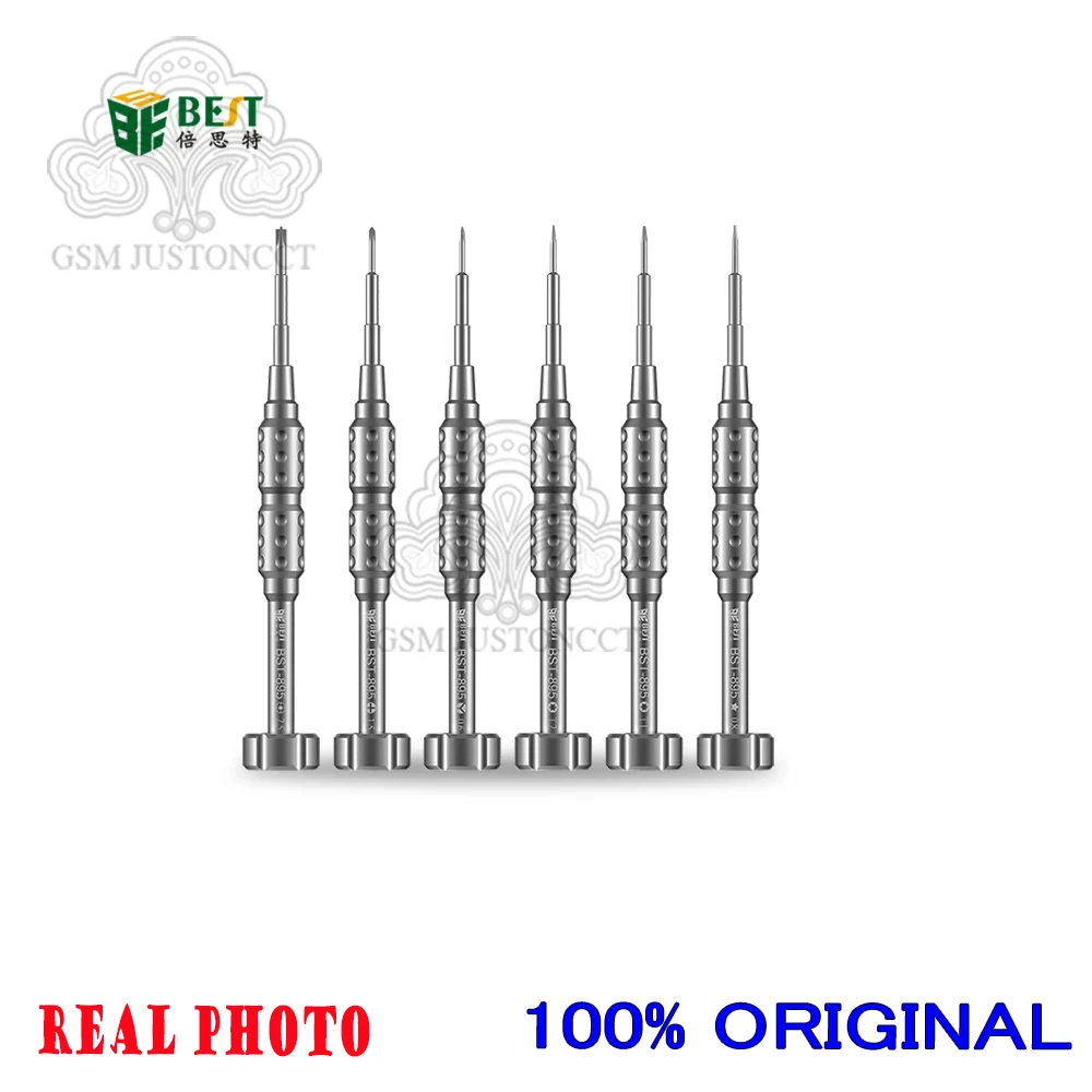 

BST-895 High Precision Magnetic Screwdriver Set for iPhone, Android Mobile Phone Repair Tool, Disassemble Screwdriver, 3D