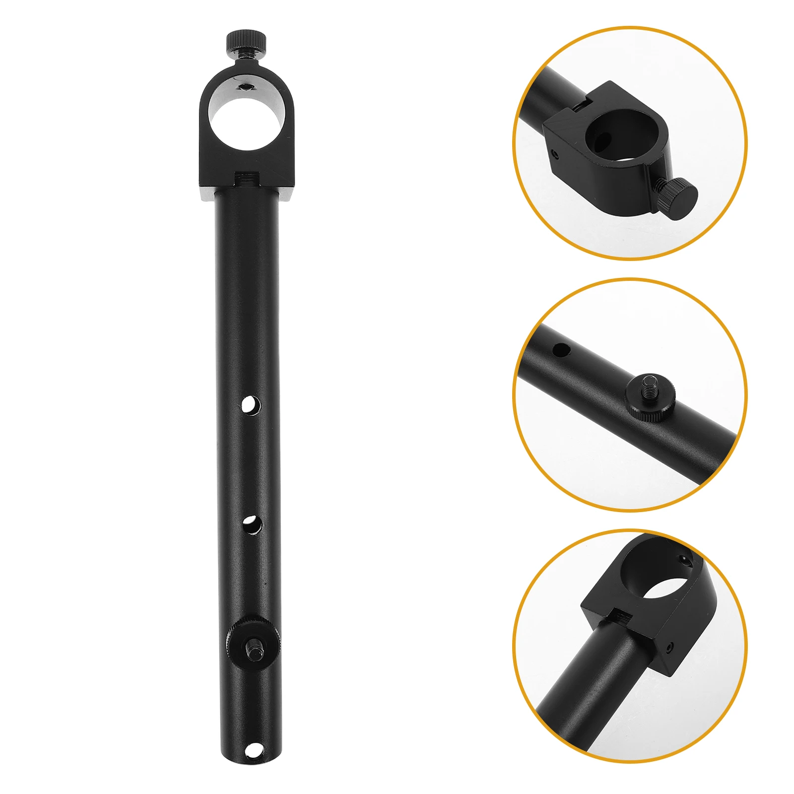 

Microscope Screen Holder Heavy Duty Metal Bracket 25mm Durable Display Hanging Bar for Microscope Display Bracket