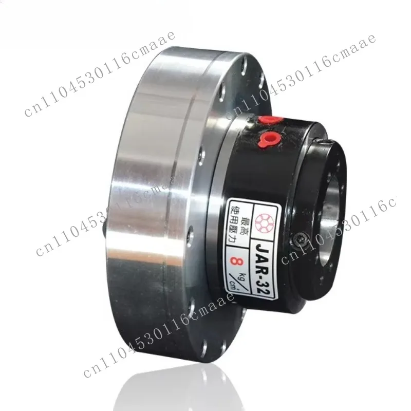 Hollow single piston pneumatic rotary cylinder for punching machine