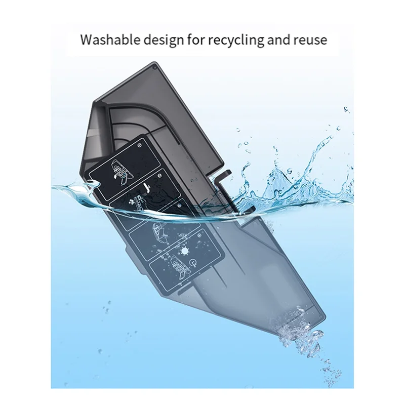 A76G-سلسلة معززة لـ Dreame X50/S50/S40/X40 روبوت صندوق الغبار المكنسة الكهربائية صندوق القمامة