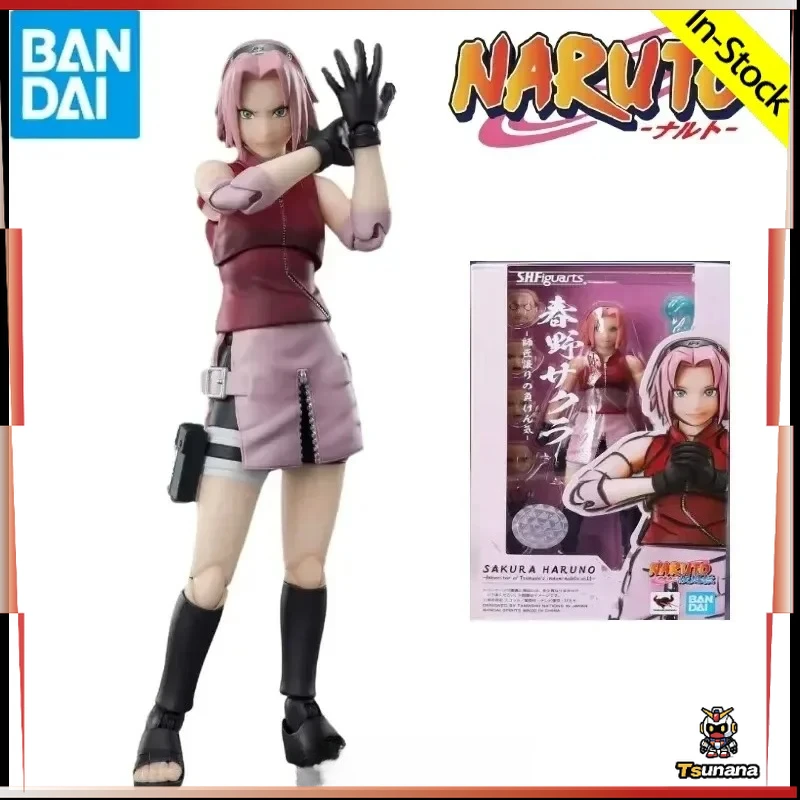 

В наличии BANDAI S.H.Figuarts Haruno Sakura The Successor of Master's Edinelding Will Аниме Фигурка Игрушки Подарки Коллекционные