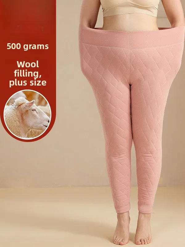 

Немецкие бархатные теплые брюки с высокой талией на подкладке, женские повседневные утягивающие брюки больших размеров на зиму