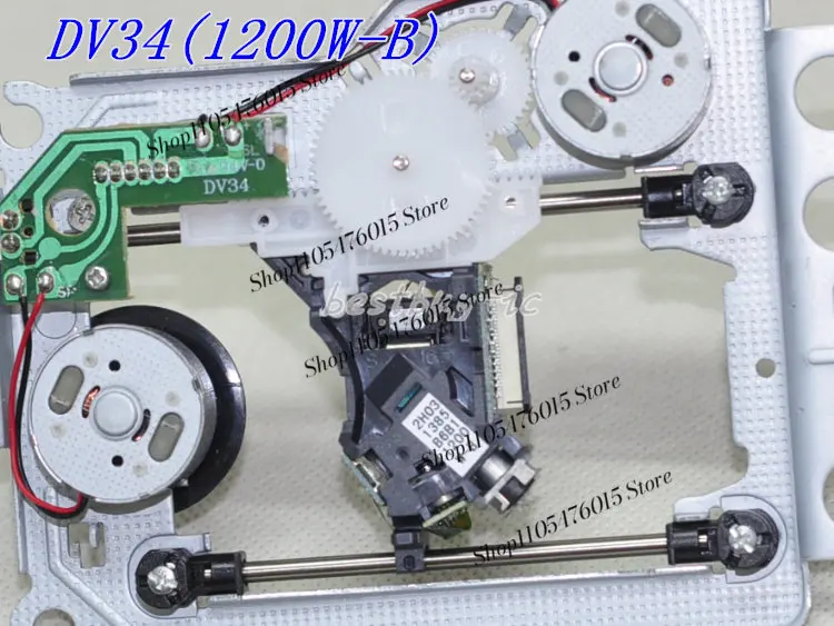 100% Original HOP-1200W-B Laser Head, For 1200W Series, Complete Unit with DV34 Iron Frame, Original Optical Pickup Repair Parts