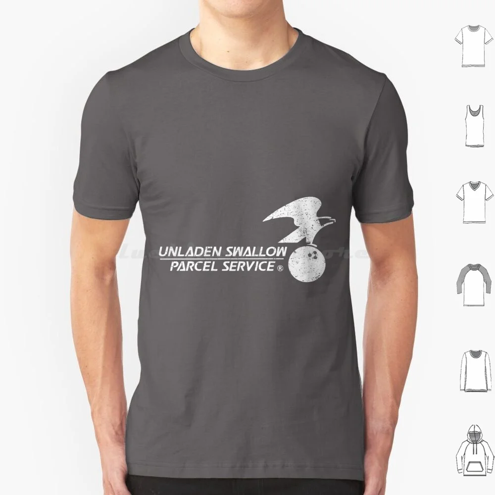 Python Tshirt Unladen Swallow Parcel Service Gift Shirt Python T Shirt Big Size 100% Cotton Holy Grail Monty