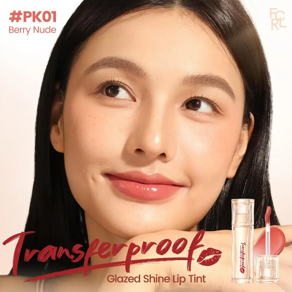 

Waterproof Lightweight Lip Glosses Transferproof Moisturizing Lipstick Shui Glazed Lip Lip Shine Guang Tints Liquid Glaze M X0G1