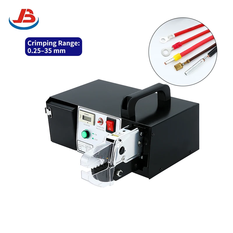 

Small Equipment Flaring Rubber Tube Machine Electric Wire Terminal Crimping Pliers Cable End Crimping Machine 2800 Pcs/H