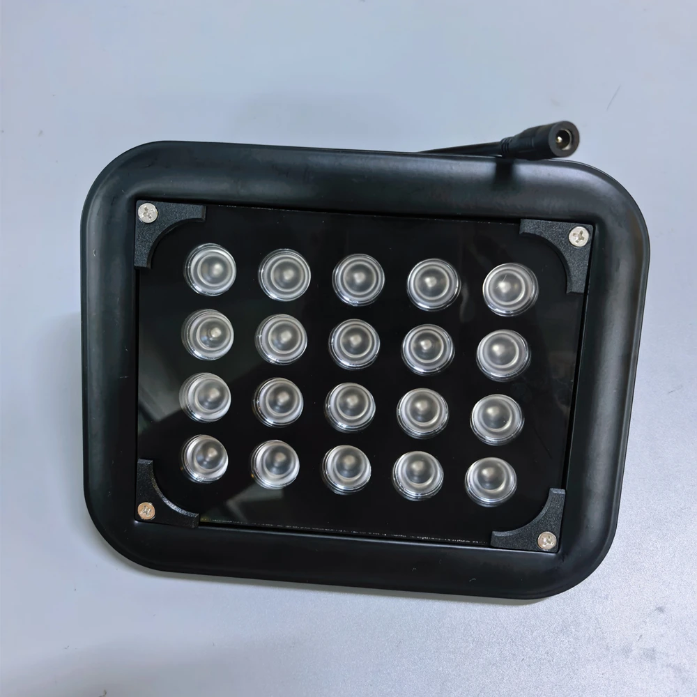 Infrared Light Led Illuminatoring DC 12V Filling IR CCTV Camera Lamp with 30/45/90/120 Degree Angle Lens Waterproof