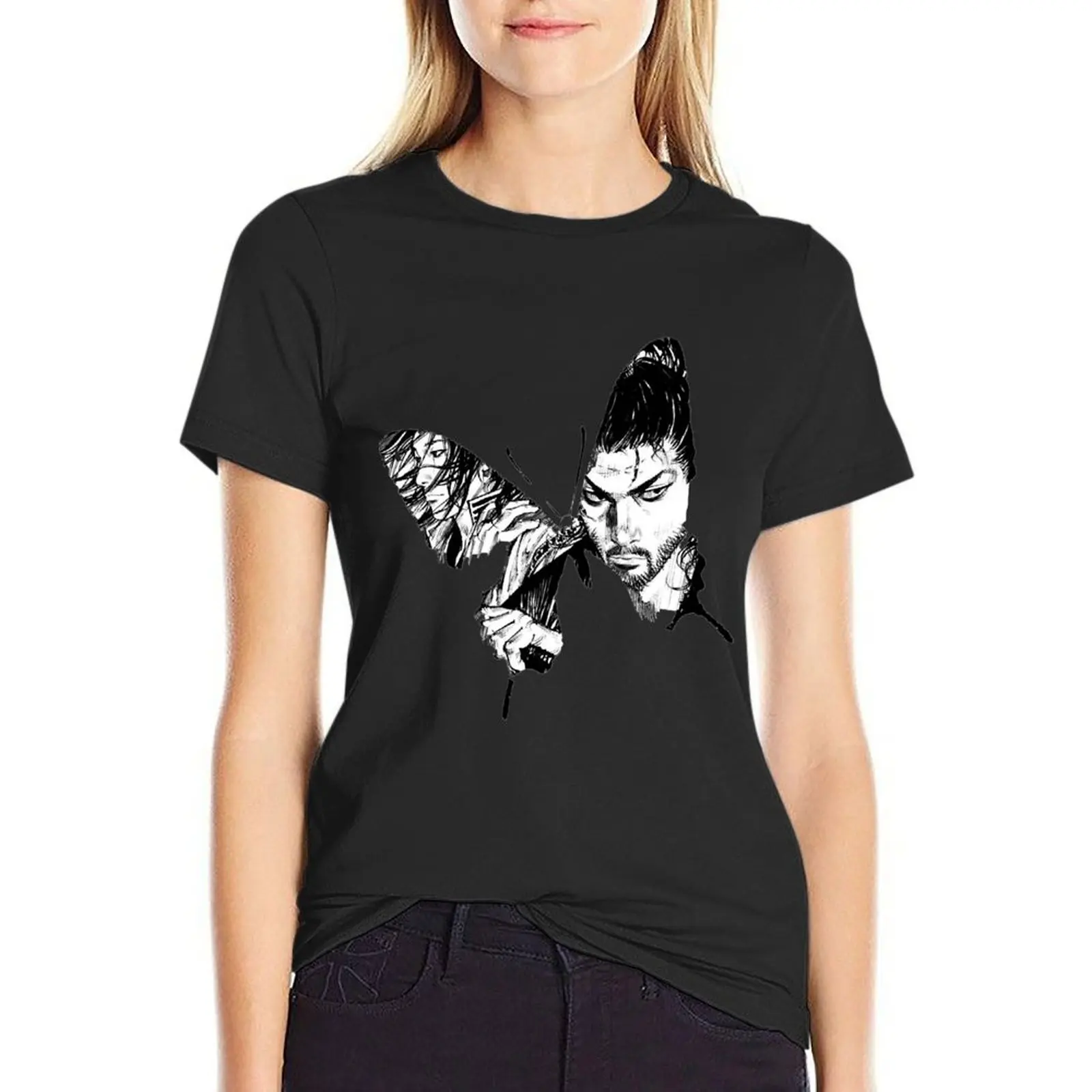 

For Mens Womens Butterfly Sasaki Kojiro And Musashi Miyamoto - Vagabond 309 Musashi Vagabond Manga T-Shirt