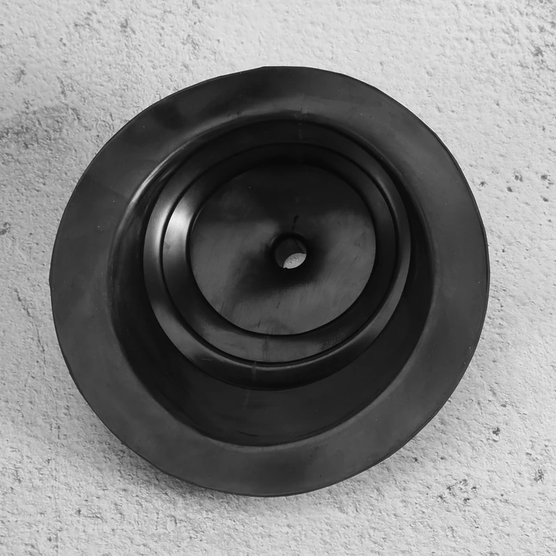 For Mr Gasket 1651 Shifter Boot Small Round Black Rubber 5.250 Inch Round Plate Gear Stick Shift Knob Cover Boot Gaiter