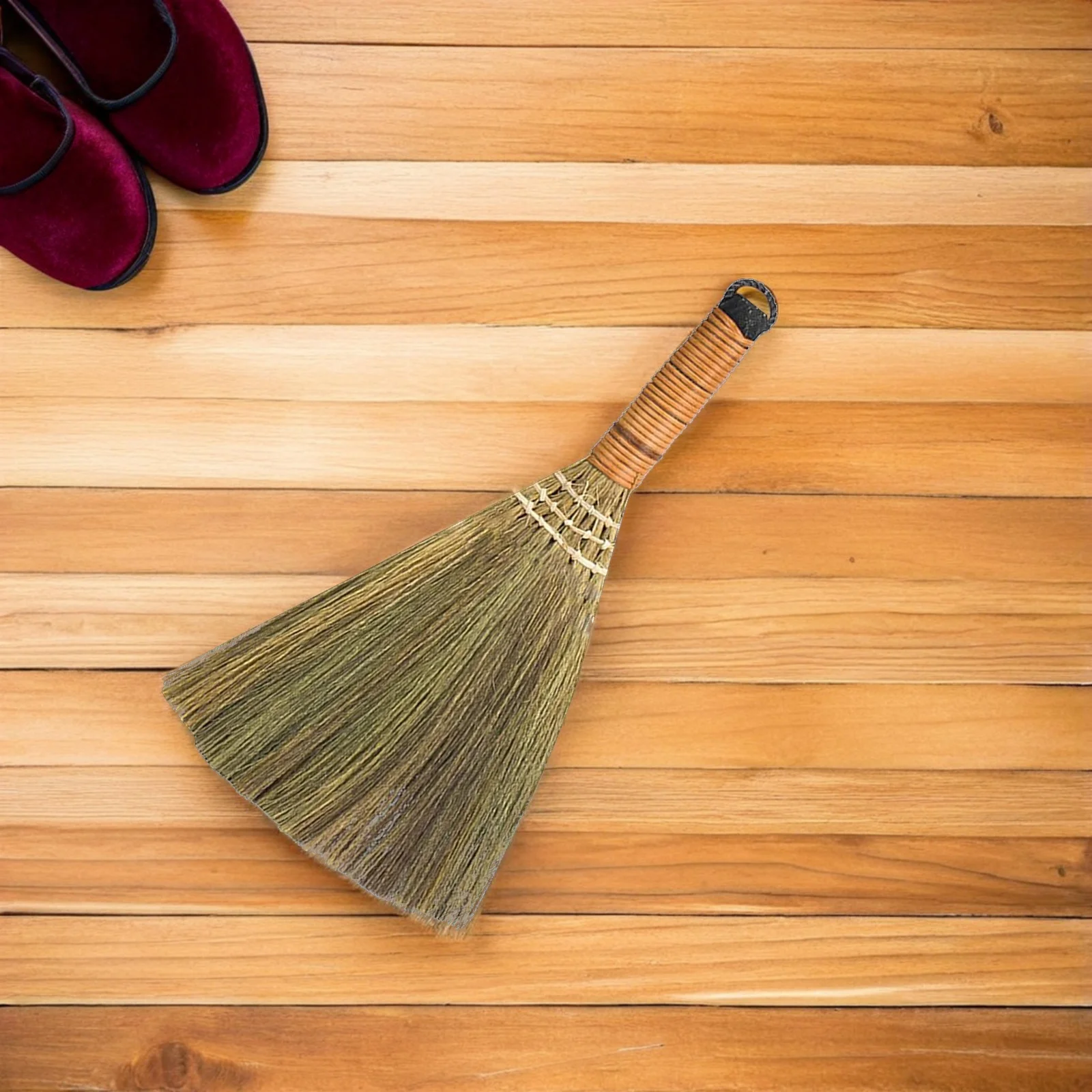 2pcs Wooden Desktop Cleaning Lightweight Compact Small For Household Use Fine Workmanship Broom Tool Cleaning Broom