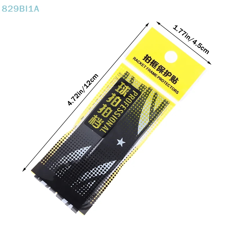 

[SP]10Pcs Badminton Racket Head Edge Protector Tape Self Adhesive Anti Paint Off Wear Resistant Sport Badminton
