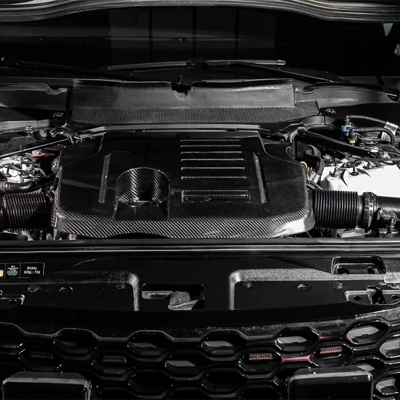 

Carbon Fiber Engine Hood for Land Rover 2021-2026Discovery 5 Car Accessory Modification Kit