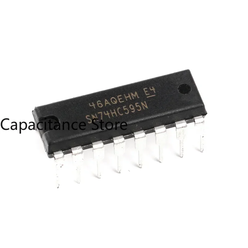 

10 шт. оригинальных логических микросхем SN74HC595N - регистр DIP-16