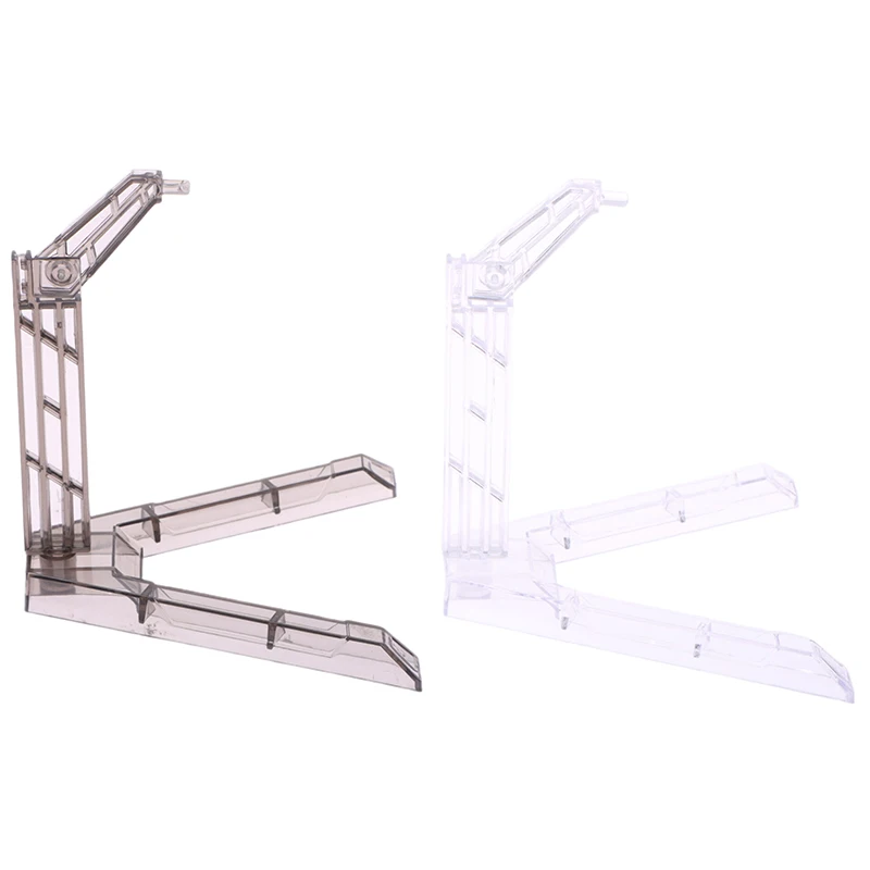 

2Pcs Action Figure Model Base Display Stand Bracket Holder Model Support Base For 1/144 HG/RG Plastic Model Display Racks