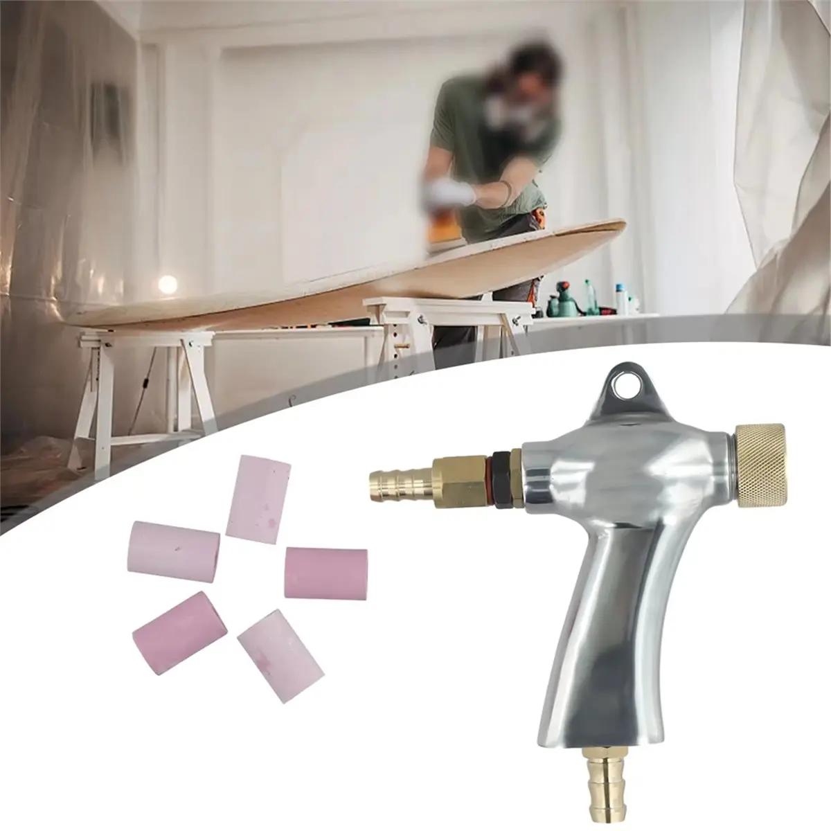 SandBlaster Tool Ceramic Sandblasting Nozzle Special Ceramic Nozzle Kit/Set for Sandblasting Tools Machine Welding Part