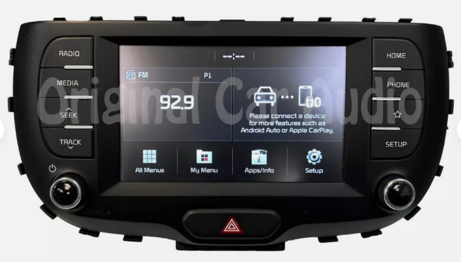 

OEM AM FM Apple Carplay Android Auto Радиоприемник 2020–2022 гг., 7 дюймов