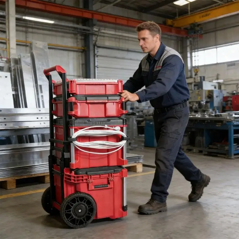  Space Efficient Wire Storage Rack Works For Professional Tool Cases produced From 6061 Aluminum