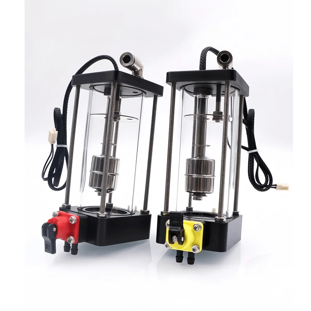 Tanque de tinta secundário Saigang – Garrafa de tinta sub flutuante de vidro para impressoras têxteis digitais