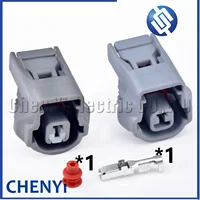 Conector impermeable automotriz de 1 Pin, Sensor de golpe, enchufe de arnés de cables 7283-1019 7283-1019-40 7283-1015-10 90980-11166 para Toyota